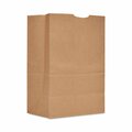Ajm Packaging Grocery Bag, 17.25 x 18, Brown, 400PK GS65NP4C